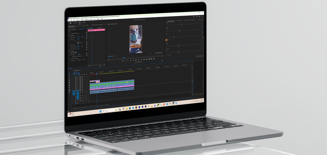 Video Editing For instagram reels